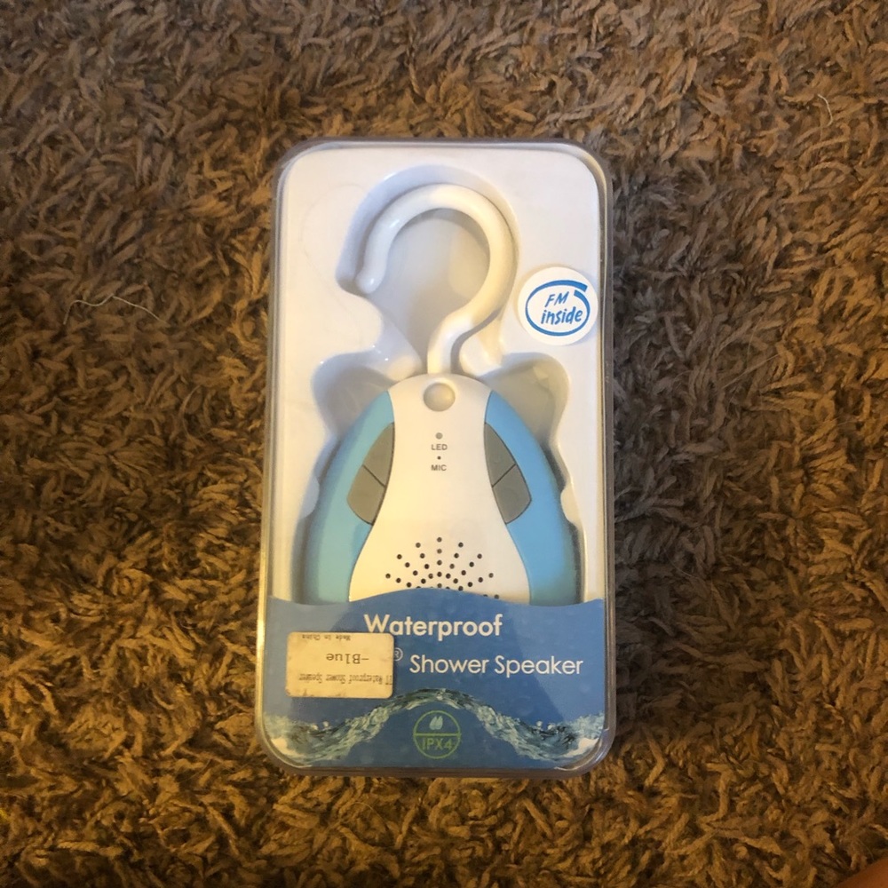 Waterproof Shower Speaker with Bluetooth